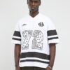 White Oversized Fit 72 Bandana Sports T-Shirt