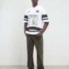 White Oversized Fit 72 Bandana Sports T-Shirt