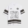 White Oversized Fit 72 Bandana Sports T-Shirt