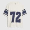 White Oversized Fit 72 T-Shirt