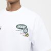 White Oversized Fit Alpine Badging T-Shirt