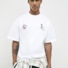 White Oversized Fit Chicago Pinup T-Shirt