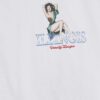 White Oversized Fit Chicago Pinup T-Shirt