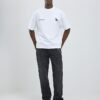 White Oversized Fit Doberman T-Shirt