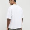 White Oversized Fit Fuel The Fury T-Shirt