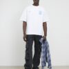 White Oversized Fit Kagawa Dragon T-Shirt