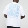 White Oversized Fit Kagawa Dragon T-Shirt