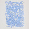 White Oversized Fit Kagawa Dragon T-Shirt
