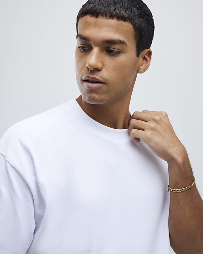 White Oversized Fit Pack Of 3 T-Shirts