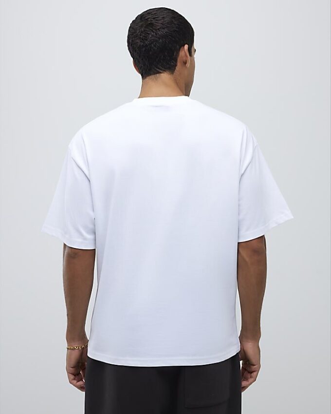 White Oversized Fit Pack Of 3 T-Shirts