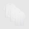 White Oversized Fit Pack Of 3 T-Shirts
