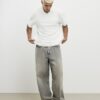 White Regular Fit Embroidered Polo Top