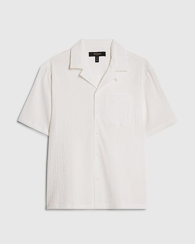 White Regular Fit Shirt