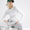 White RVR Edition Long Sleeve Top