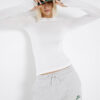 White RVR Edition Long Sleeve Top