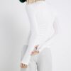 White RVR Edition Long Sleeve Top