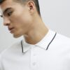 White Slim Fit Polo Shirt